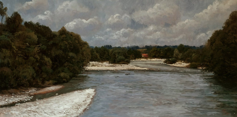 Lenggries Kunstmaler pittore painter dipinto Gemälde 