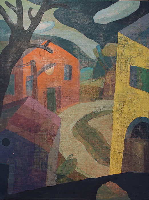 Strada in collina