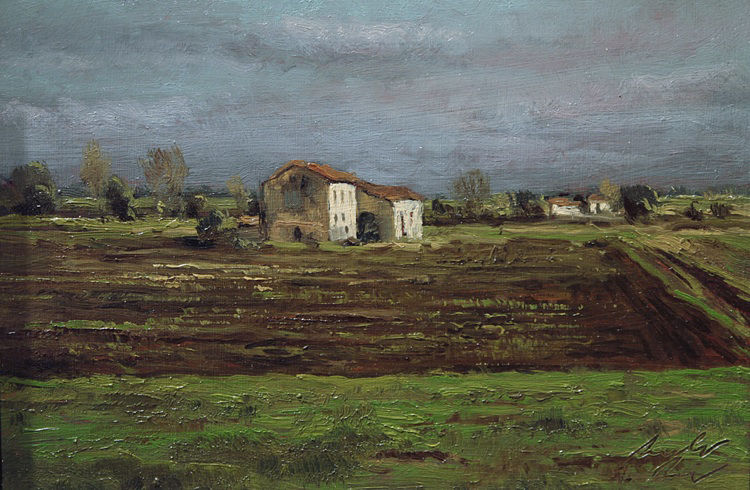 Case nella pianura